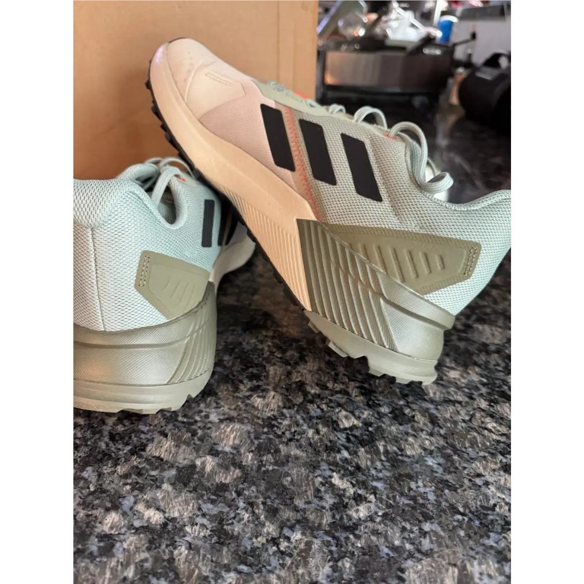 Adidas shoes - adidas Terrex - Terrex - JI1925 - Silver Green/Black/Semi Impact Orange 10