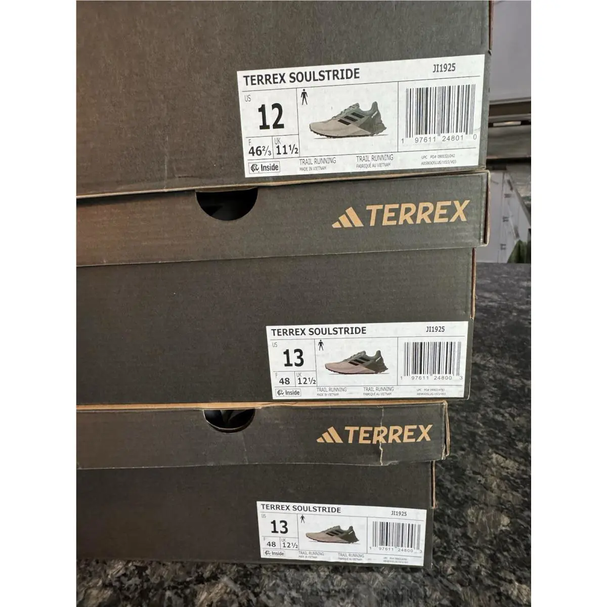 Adidas shoes - adidas Terrex - Terrex - JI1925 - Silver Green/Black/Semi Impact Orange 12