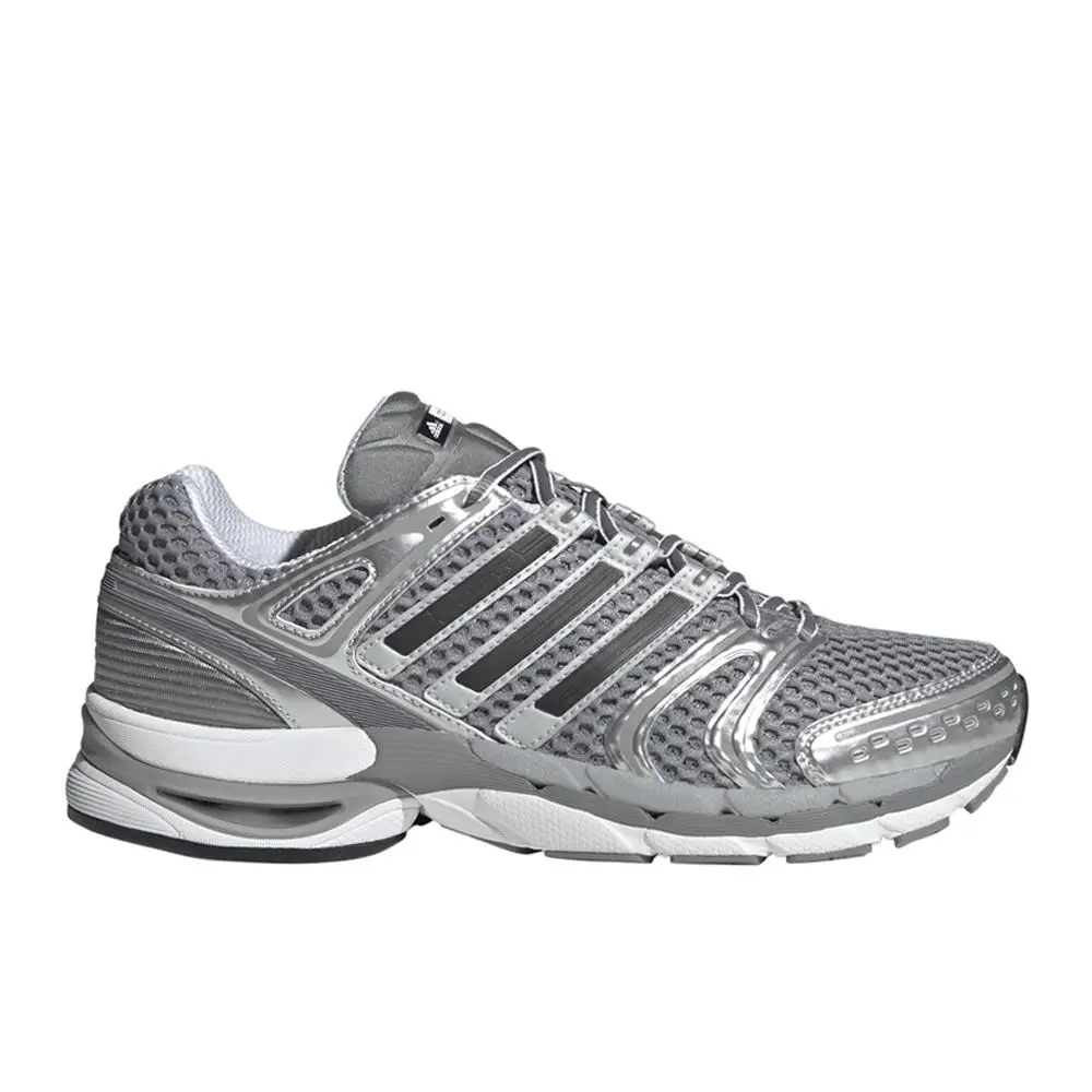 Adidas Adistar Control 5 Lace Up Mens Grey Silver Sneakers Casual Shoes JQ4165