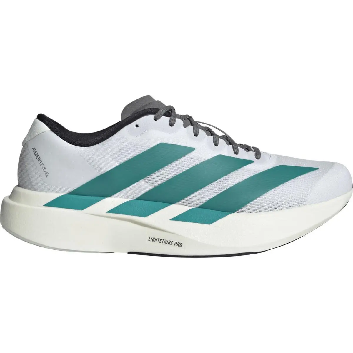 Adidas Mens Adizero Evo Low Top Sneakers - Ftwwht / Purtea / Grefou