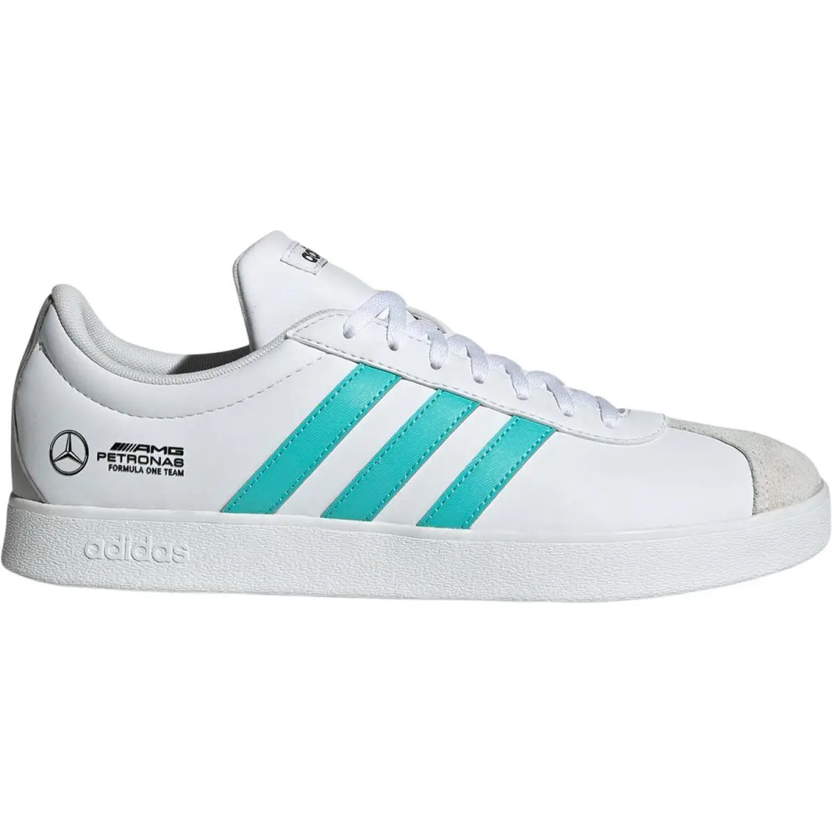 Adidas Unisex Vl Court Mer Low Top Sneakers - Ftwwht / Semiru / Cblack