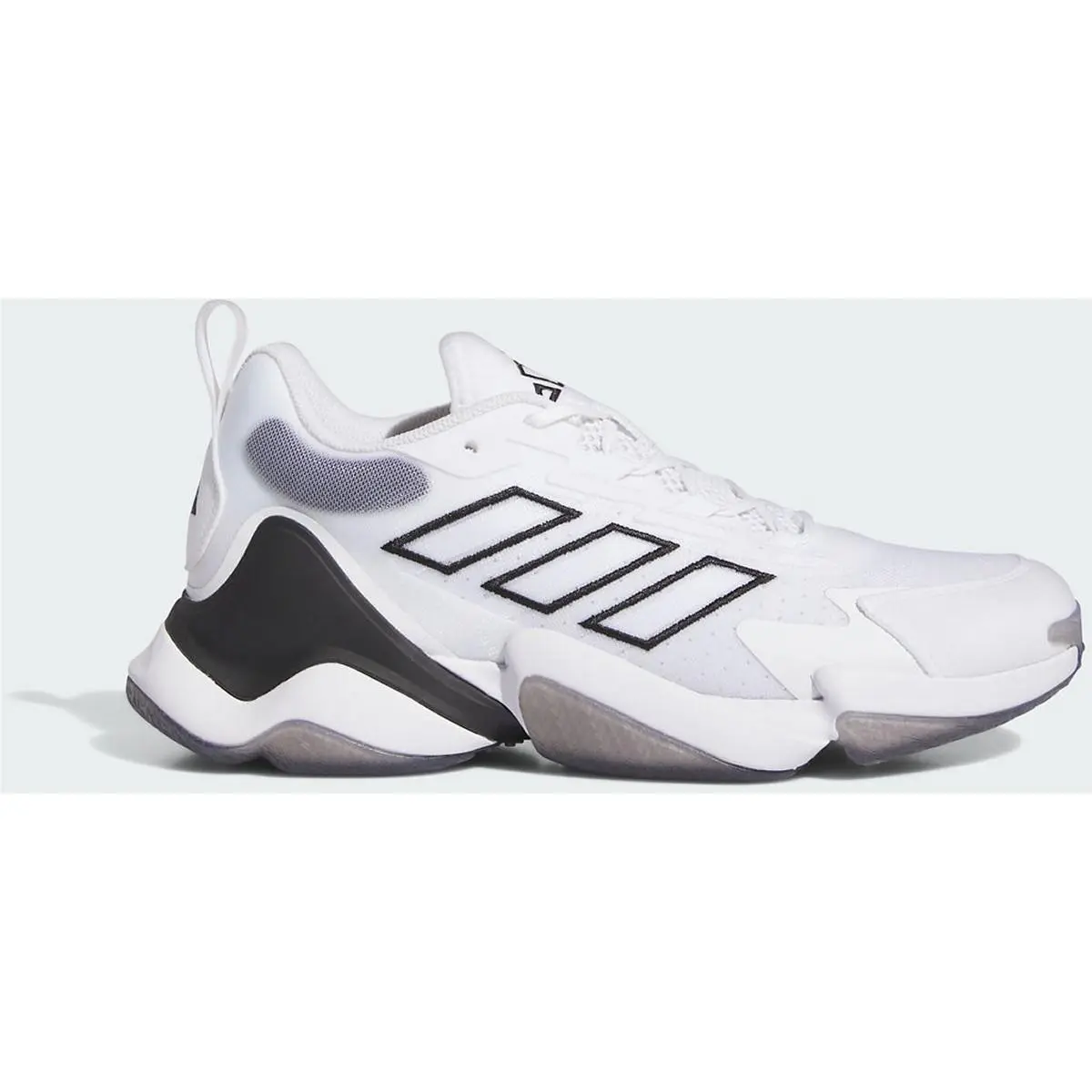 Impact Flx II Mens Football Shoes - IE9375 Cloud White-Core Black by Adidas
