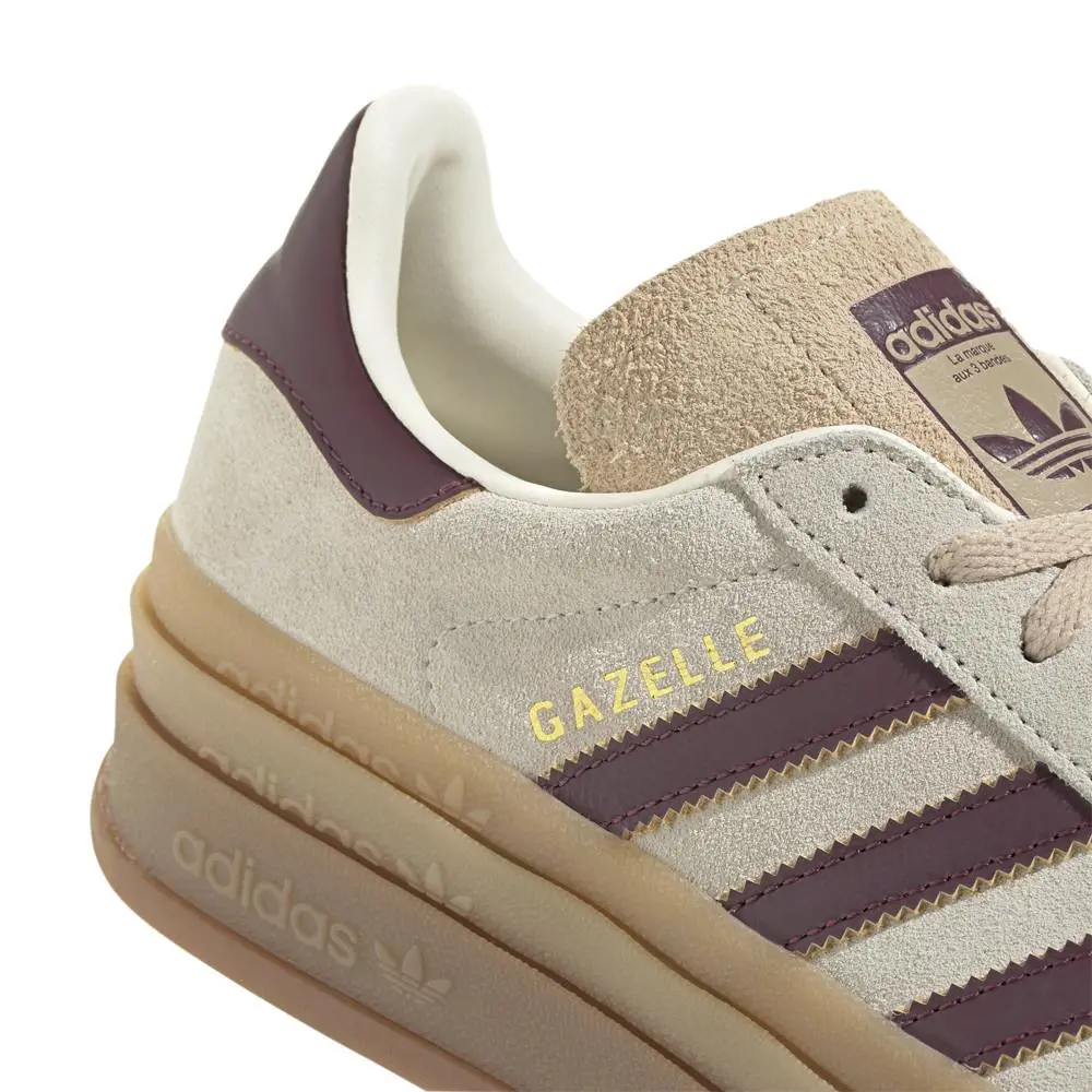Adidas shoes - adidas Gazelle Bold Lace Up - JQ5127 - Beige 4