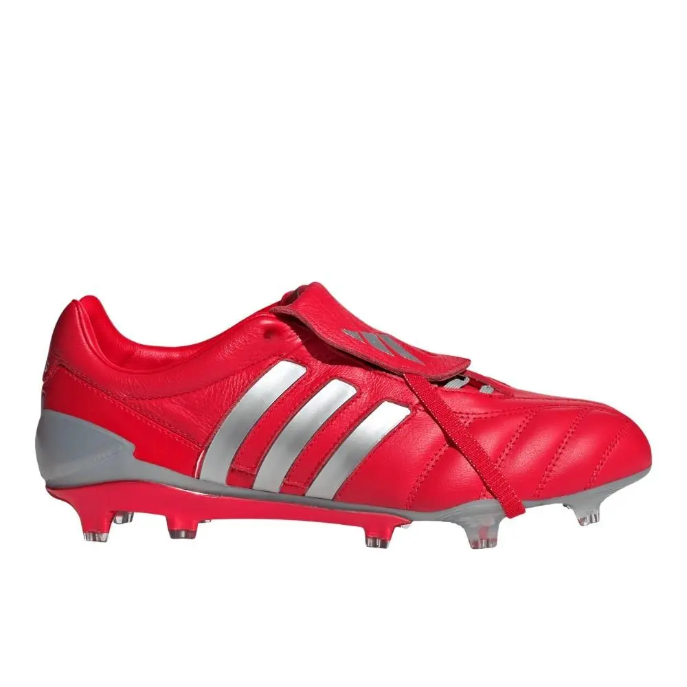 Adidas Predator Mania Firm Ground Soccer Cleats Mens Red Sneakers Athletic Shoes