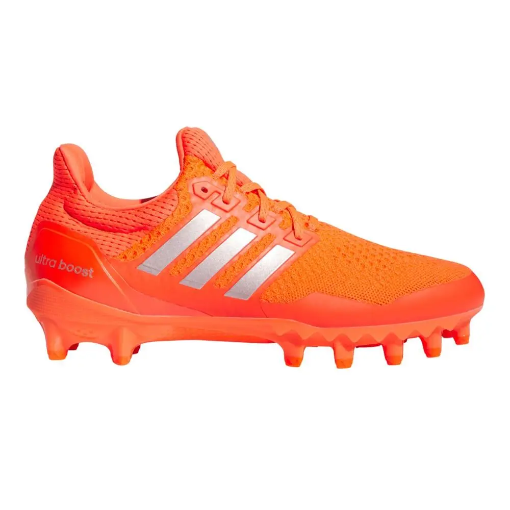 Adidas Ultraboost Ultra Boost Football Cleats Mens Orange Sneakers Athletic Shoe - Orange