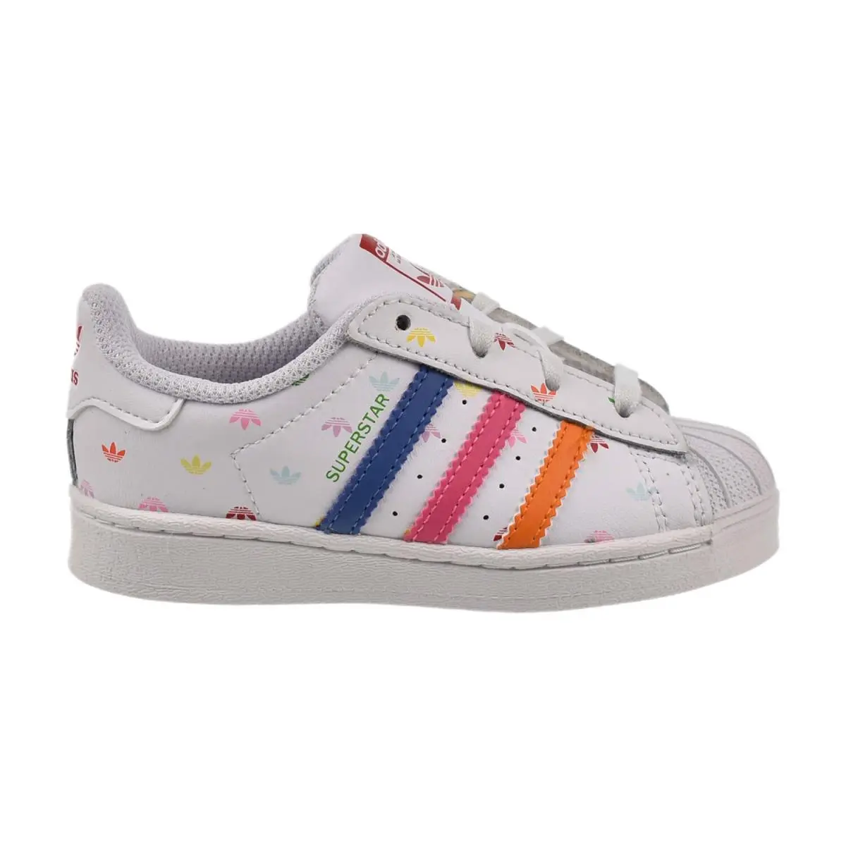 Adidas Superstar I Toddlers` Shoes Footwear White-pulse Magenta ID9815