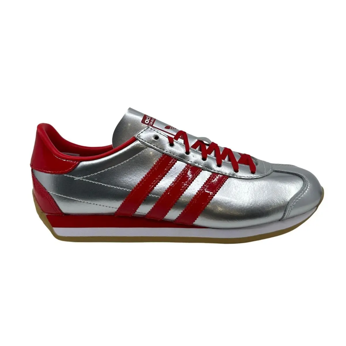 Adidas shoes - adidas Country OG - Country - JP8804 - Silver, Manufacturer: Silver Metallic Scarlet Red 0