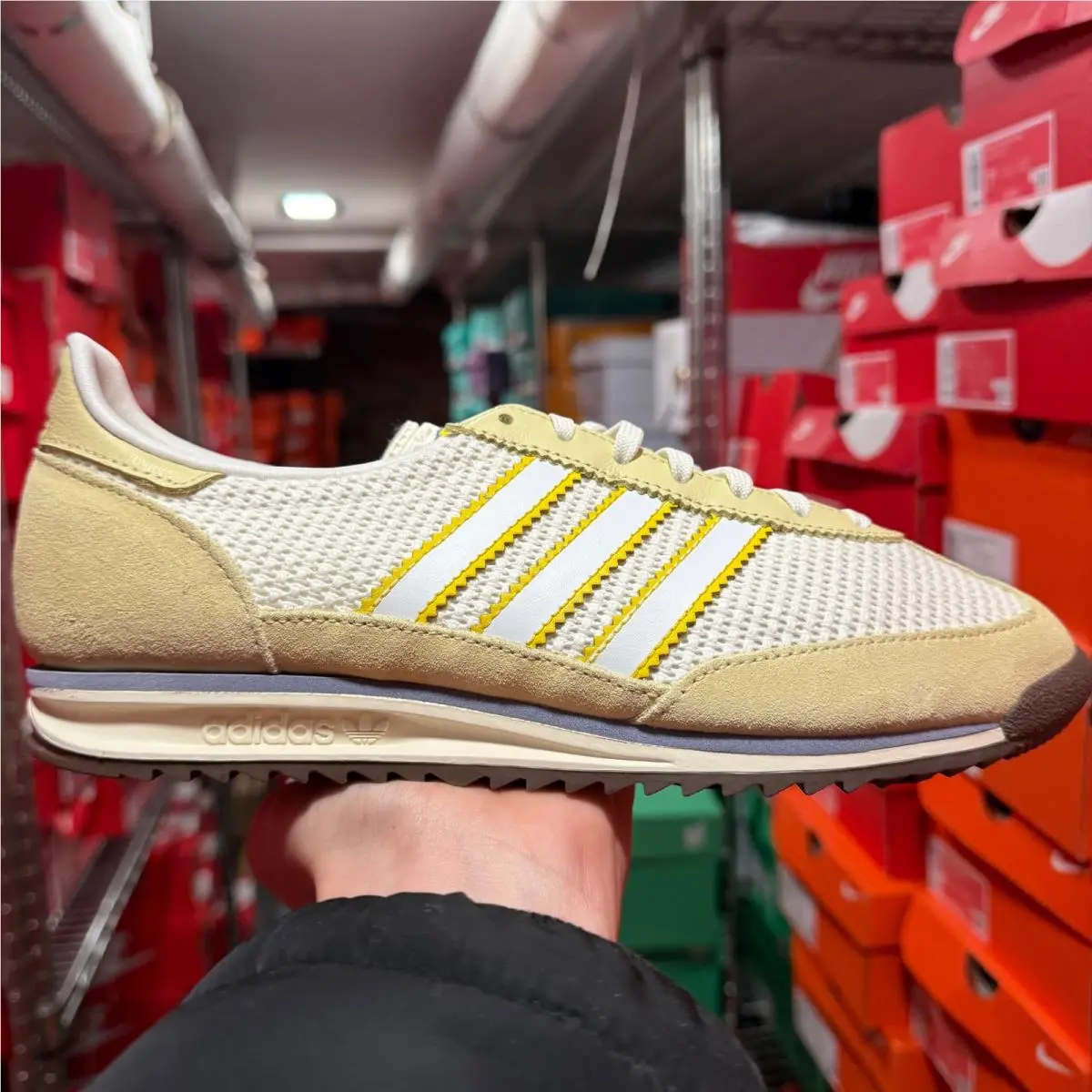 Adidas shoes - adidas SL72 W - JH7279 - Yellow 5