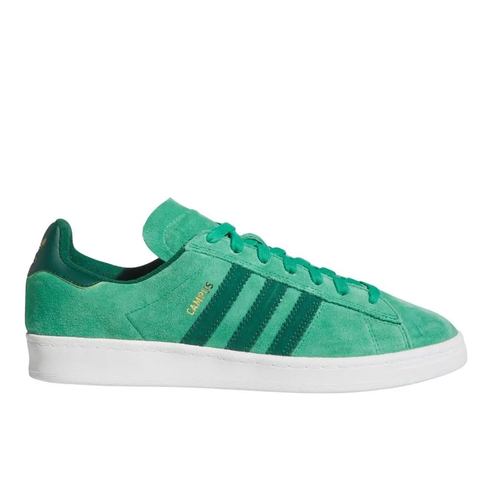 Adidas Campus Adv Skate Mens Green Sneakers Athletic Shoes JQ2659 - Green