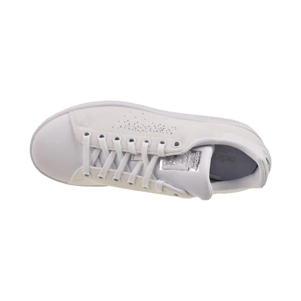 Adidas shoes - gz7387 - gz7387 - Cloud White-Silver Metallic 3
