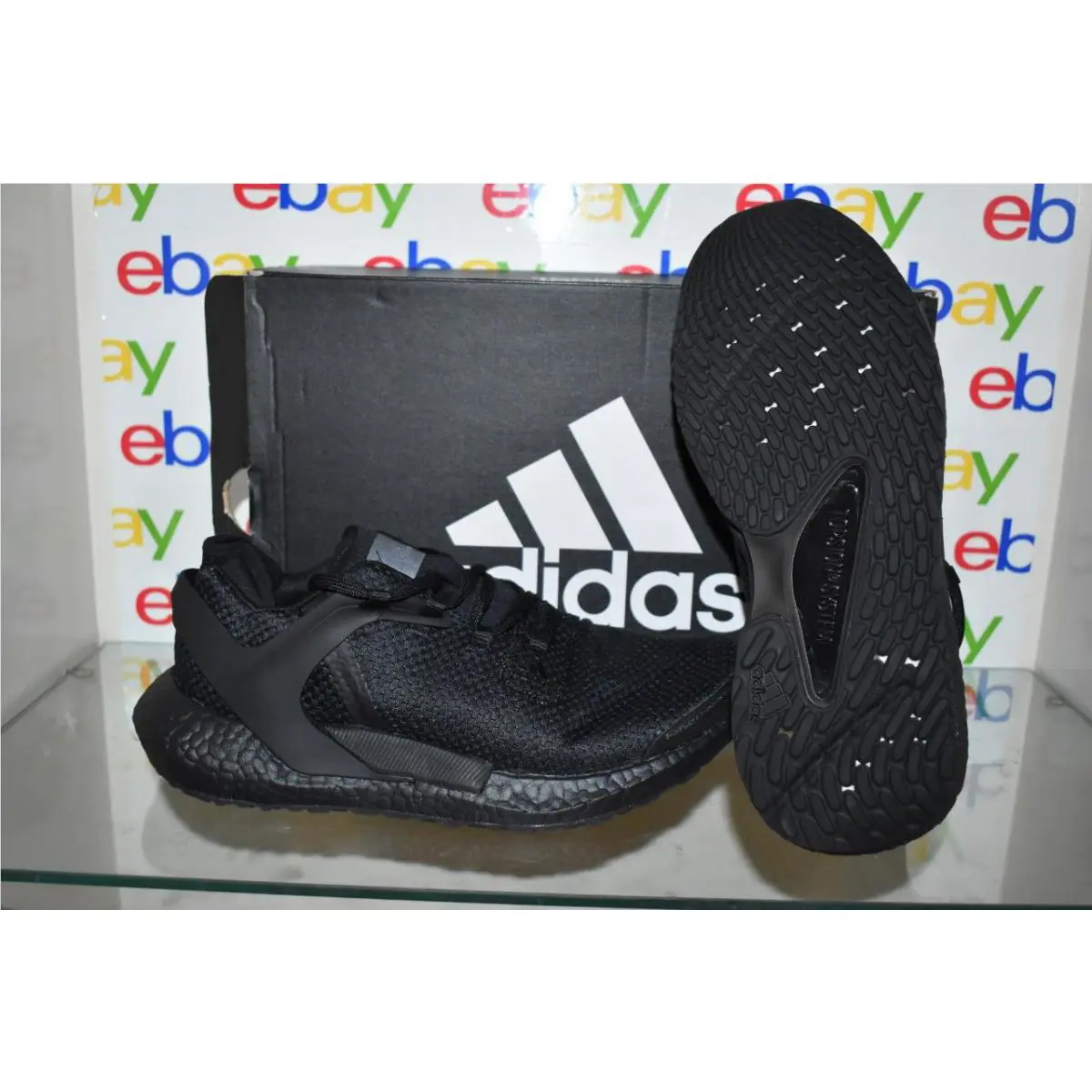Adidas shoes - didas ALPHATORSION Boost Men`s Running Shoes - FV6170 - Black 1