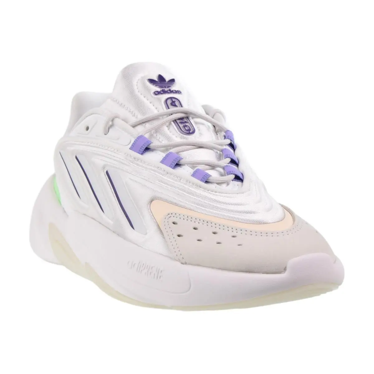 Adidas shoes - gw3065 - gw3065 - Cloud White-Dark Purple-Beam Green 6