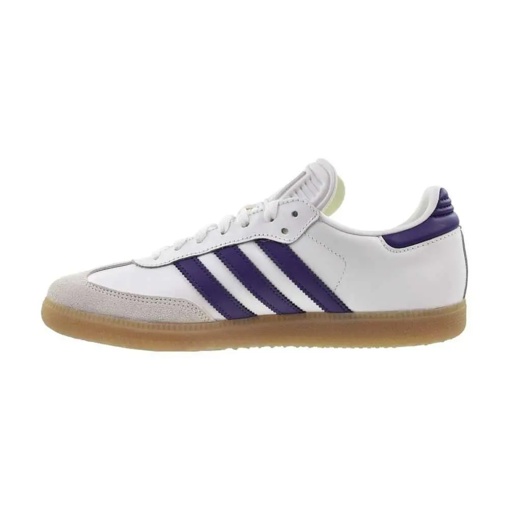 Adidas shoes - Cloud White/Purple/Gum 2