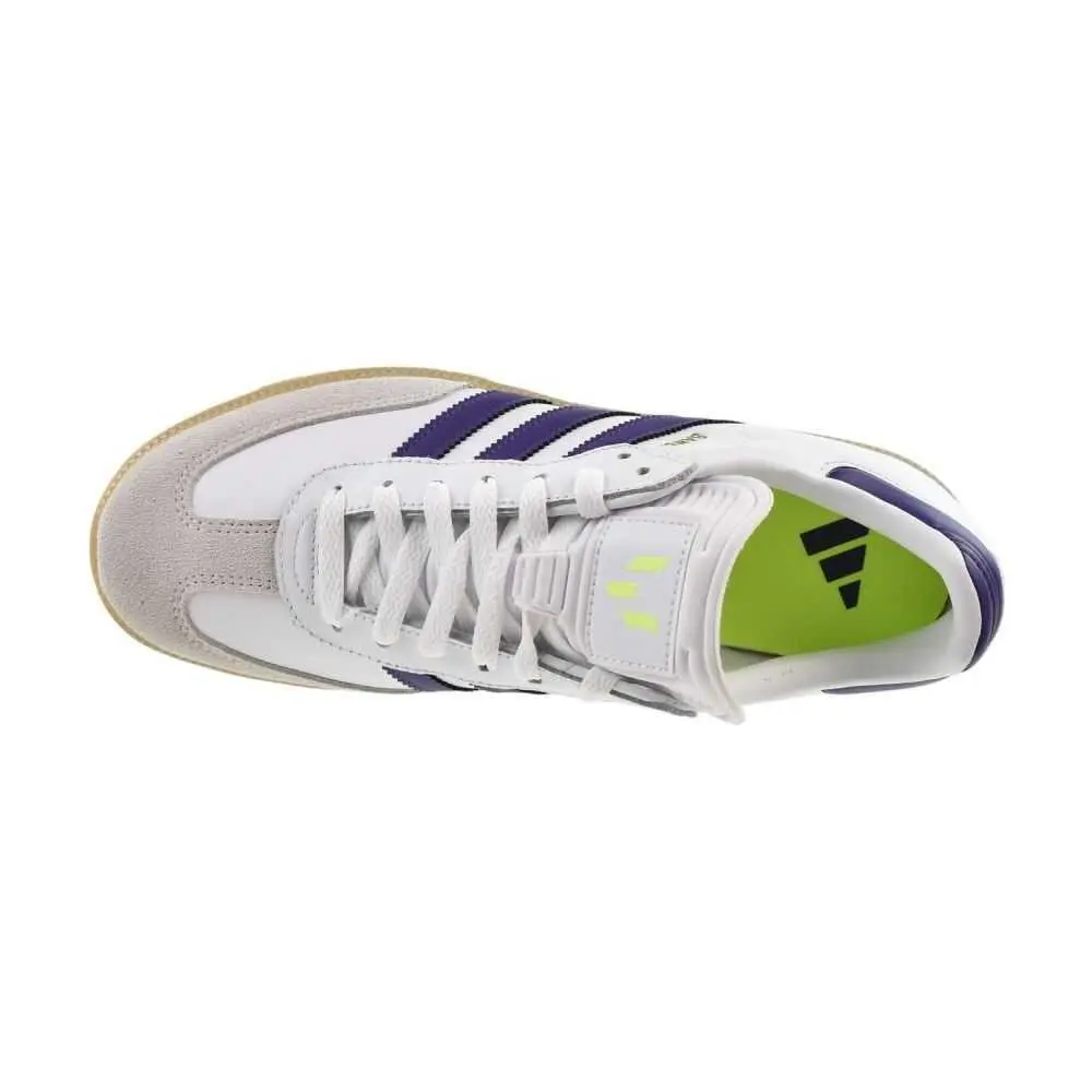 Adidas shoes - Cloud White/Purple/Gum 3