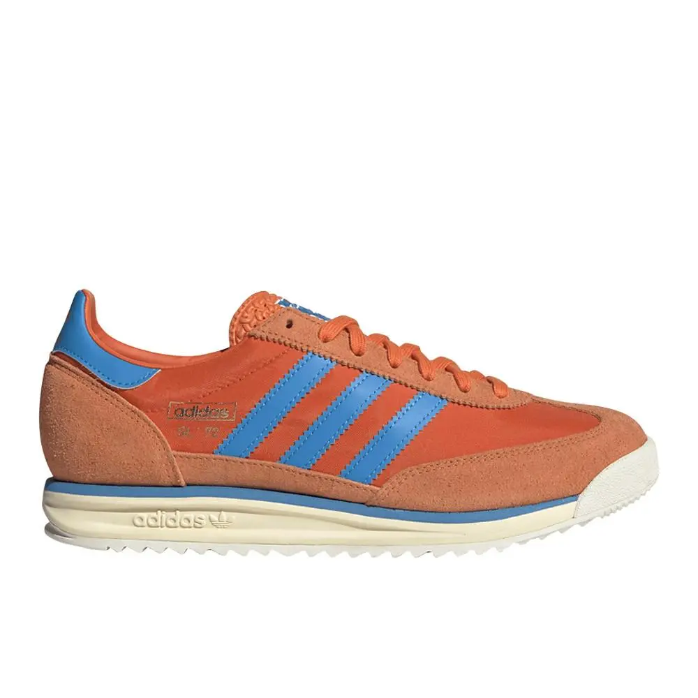 Adidas Sl 72 Rs Lace Up Mens Orange Sneakers Casual Shoes JS0748