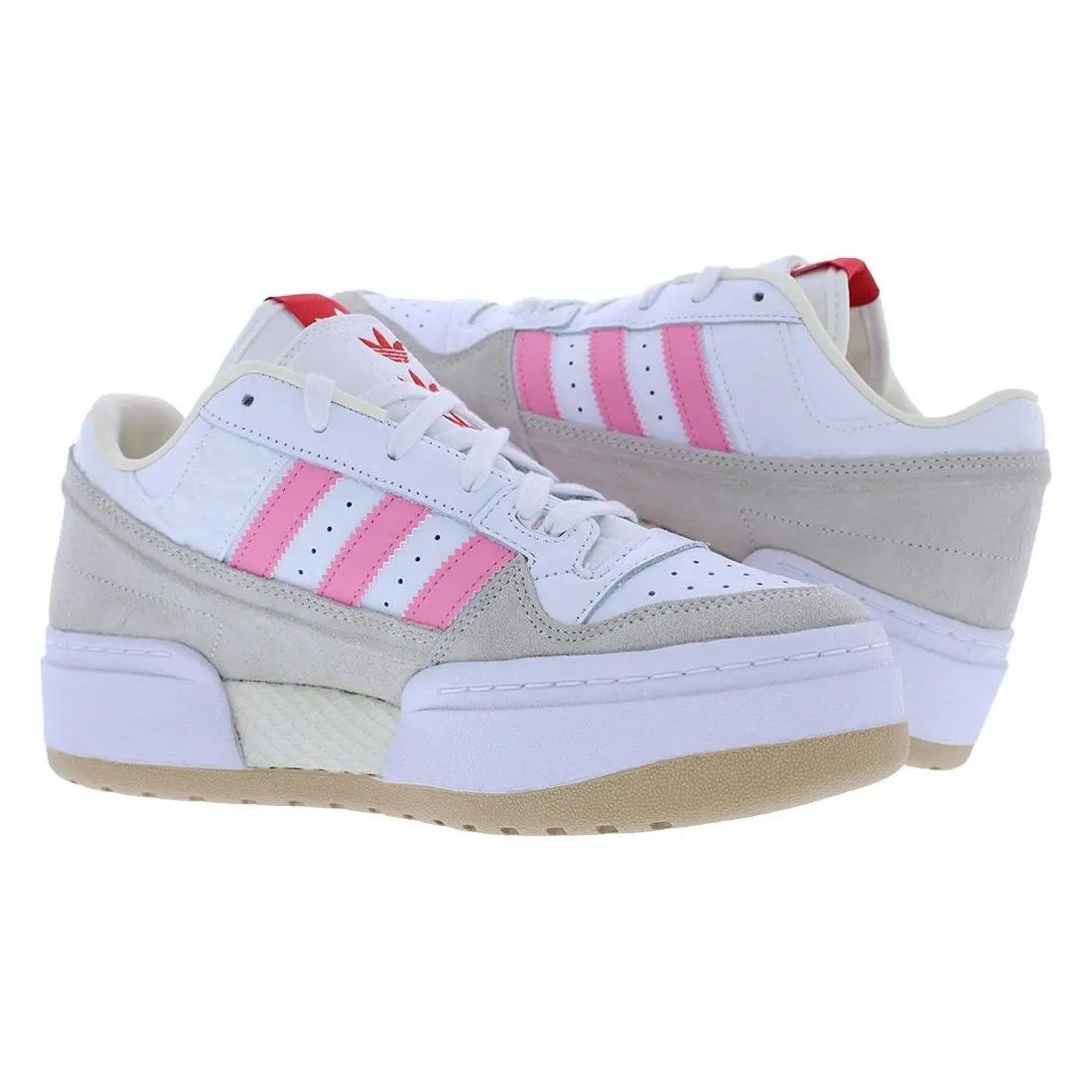 Adidas shoes - Cloud White/Bliss Pink/Green, Main: Multi-Colored 1