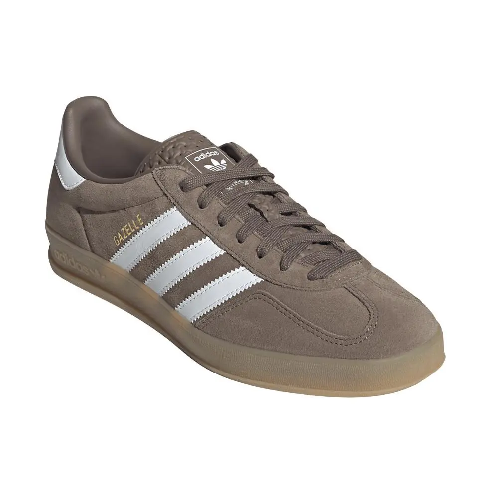Adidas shoes - adidas Gazelle Indoor Lace Up - JQ0175 - Brown, White 0