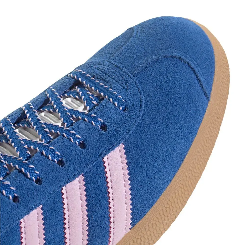 Adidas shoes - adidas Gazelle Lace Up - Gazelle Lace - JH7219 - Blue, Pink 12