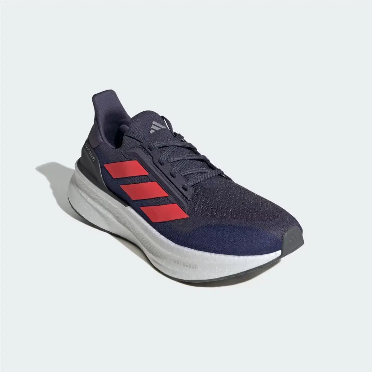 Men`s Adidas Ultraboost 5X Running Shoes Blue / Red Sz 9.5 JS1929