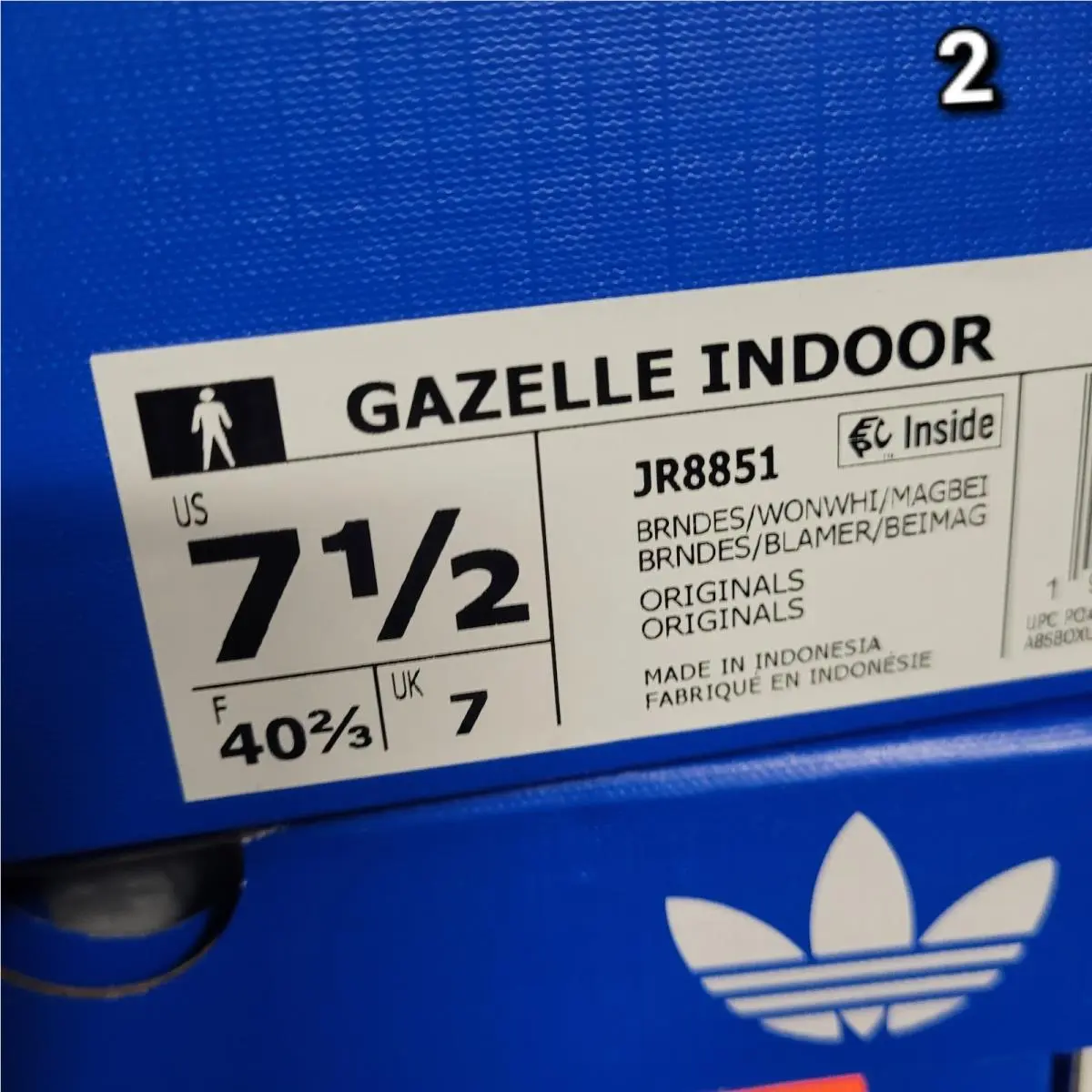 Adidas shoes - Adidas Gazelle Indoor - Gazelle Indoor - JR8851 - Brown 5