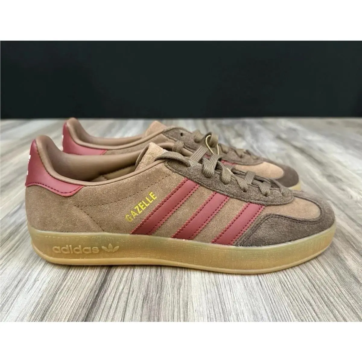 Adidas shoes - adidas Indoor - Indoor - JQ8398 - Brown 4