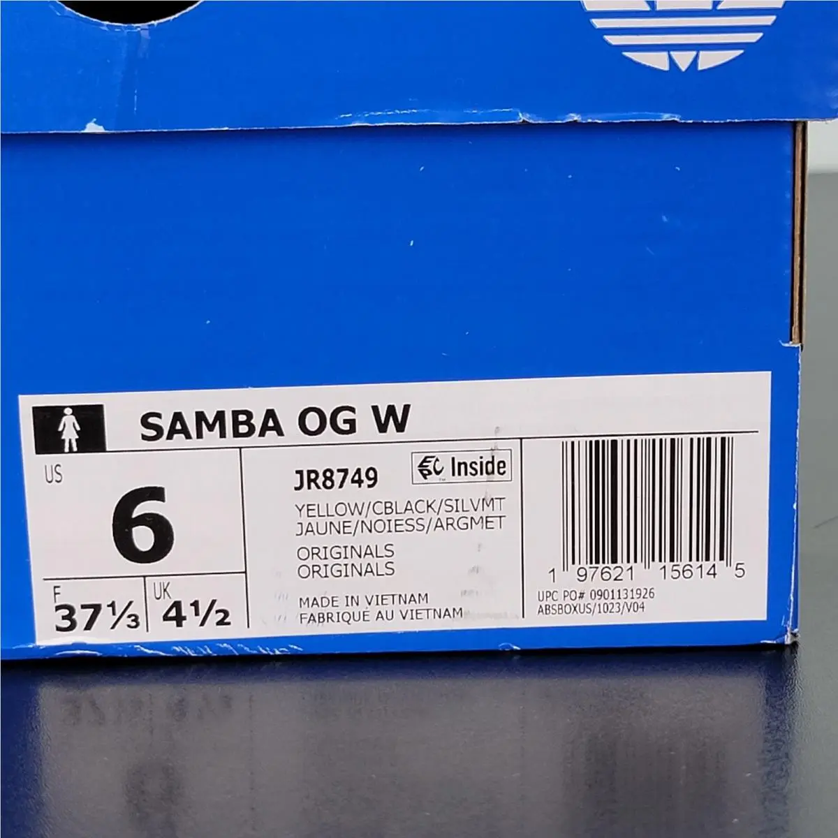 Adidas shoes - adidas Samba - Samba - JR8749 - Yellow 6
