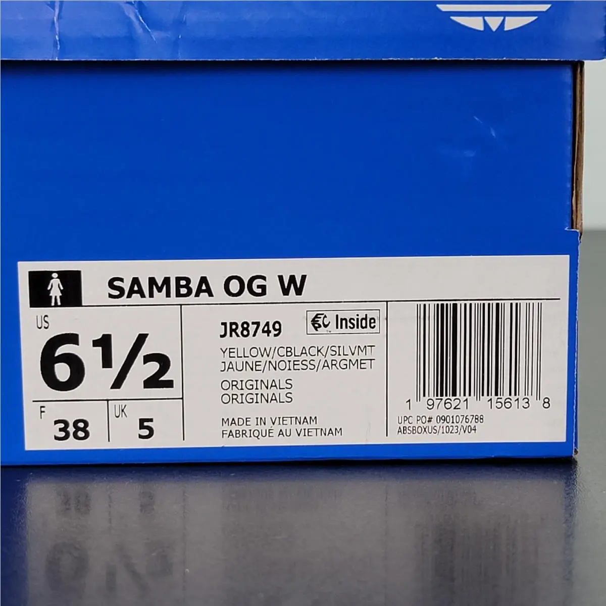 Adidas shoes - adidas Samba - Samba - JR8749 - Yellow 6
