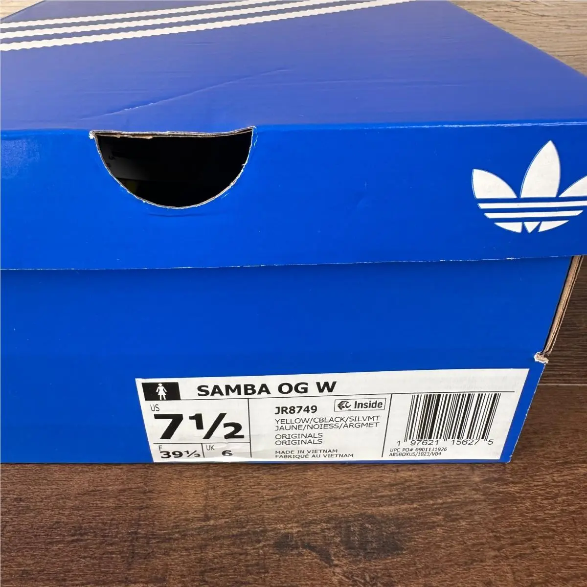 Adidas shoes - adidas Samba - Samba - JR8749 - Yellow 9