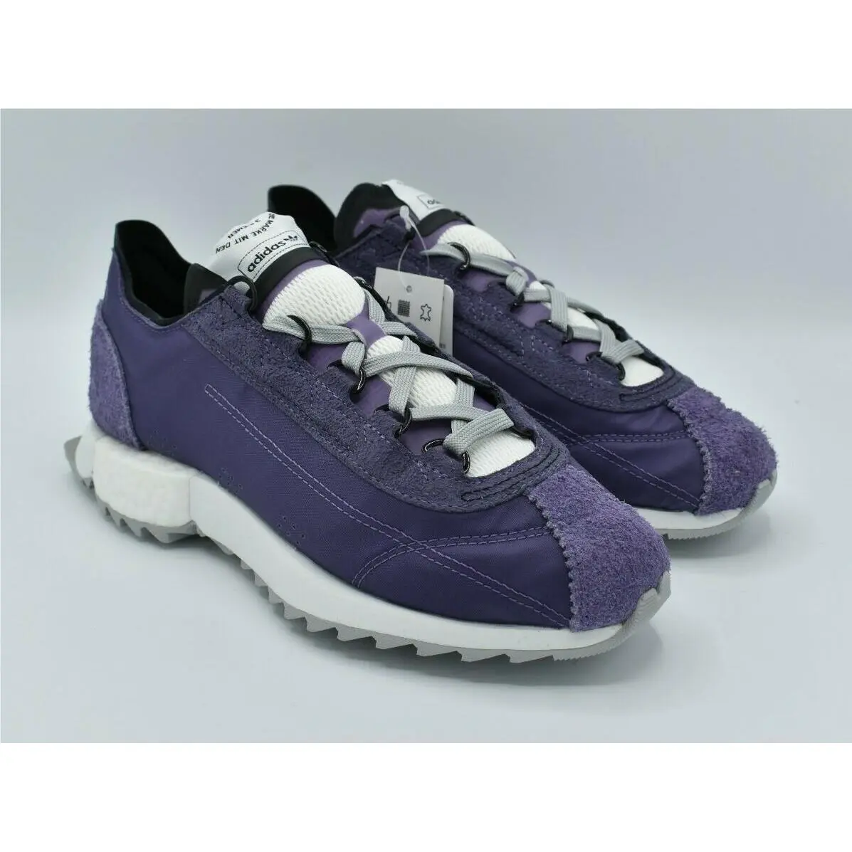 Adidas Originals Womens Size 8 SL 7600 W Black Purple White Shoes