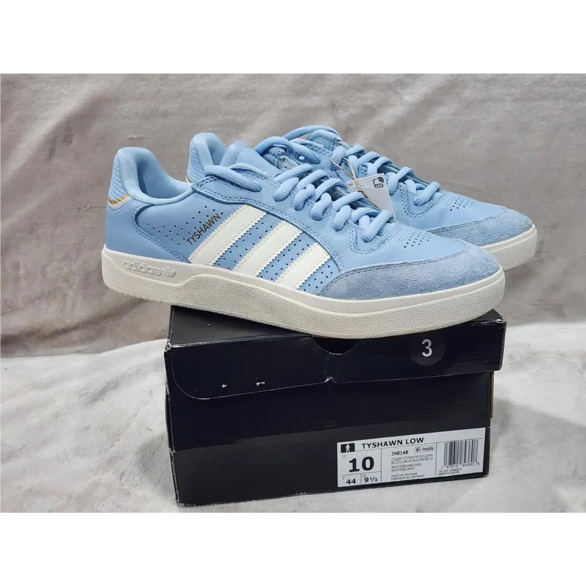 Adidas shoes - adidas Tyshawn Low - Tyshawn Low - JH8148 - Light Blue (UPC: 197615843754) 0