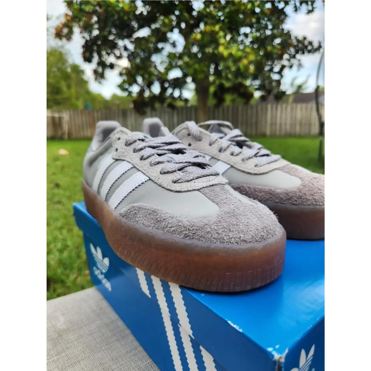 Adidas shoes - adidas Sambae - Sambae - IE9108 - Gray 8