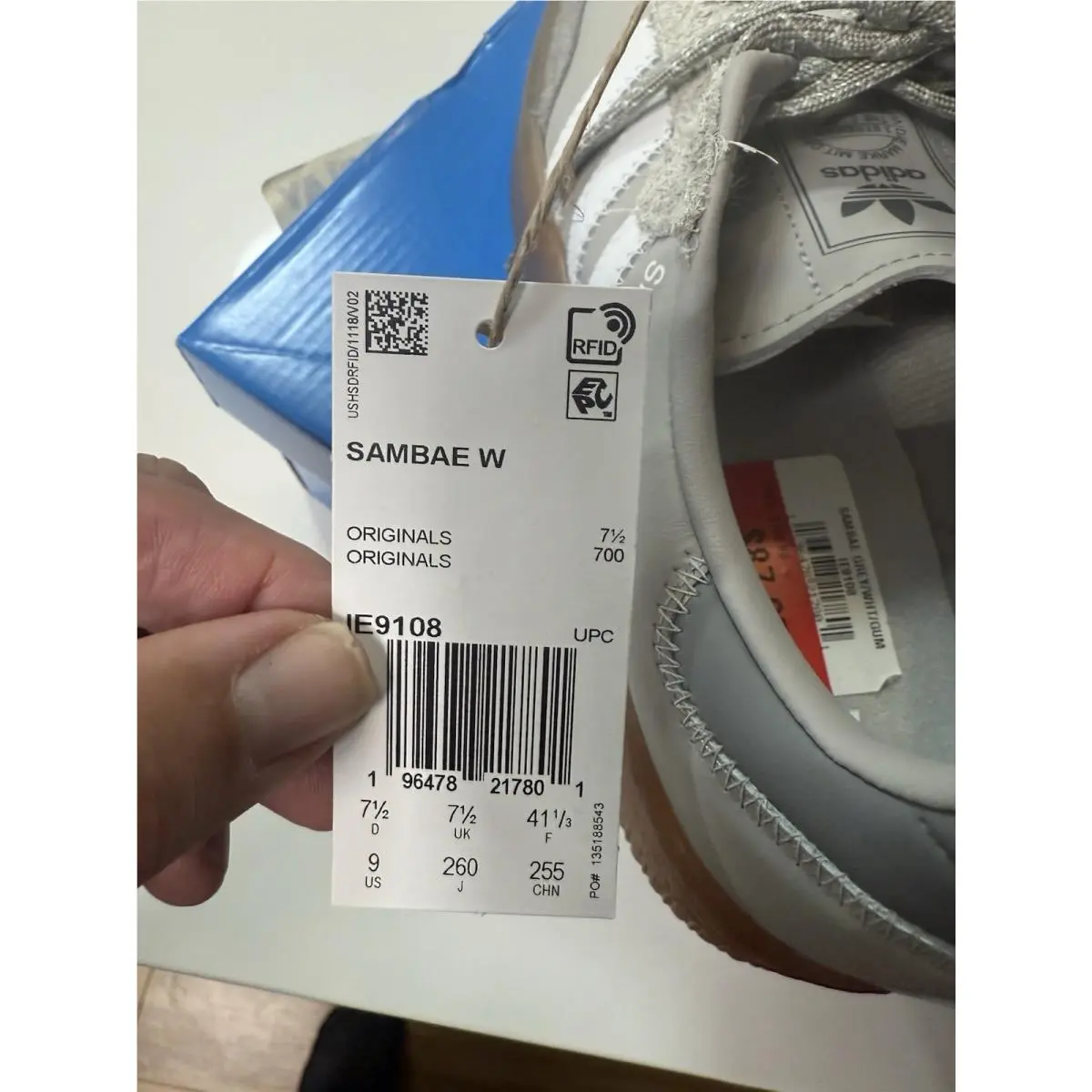 Adidas shoes - adidas Sambae - Sambae - IE9108 - Gray 8