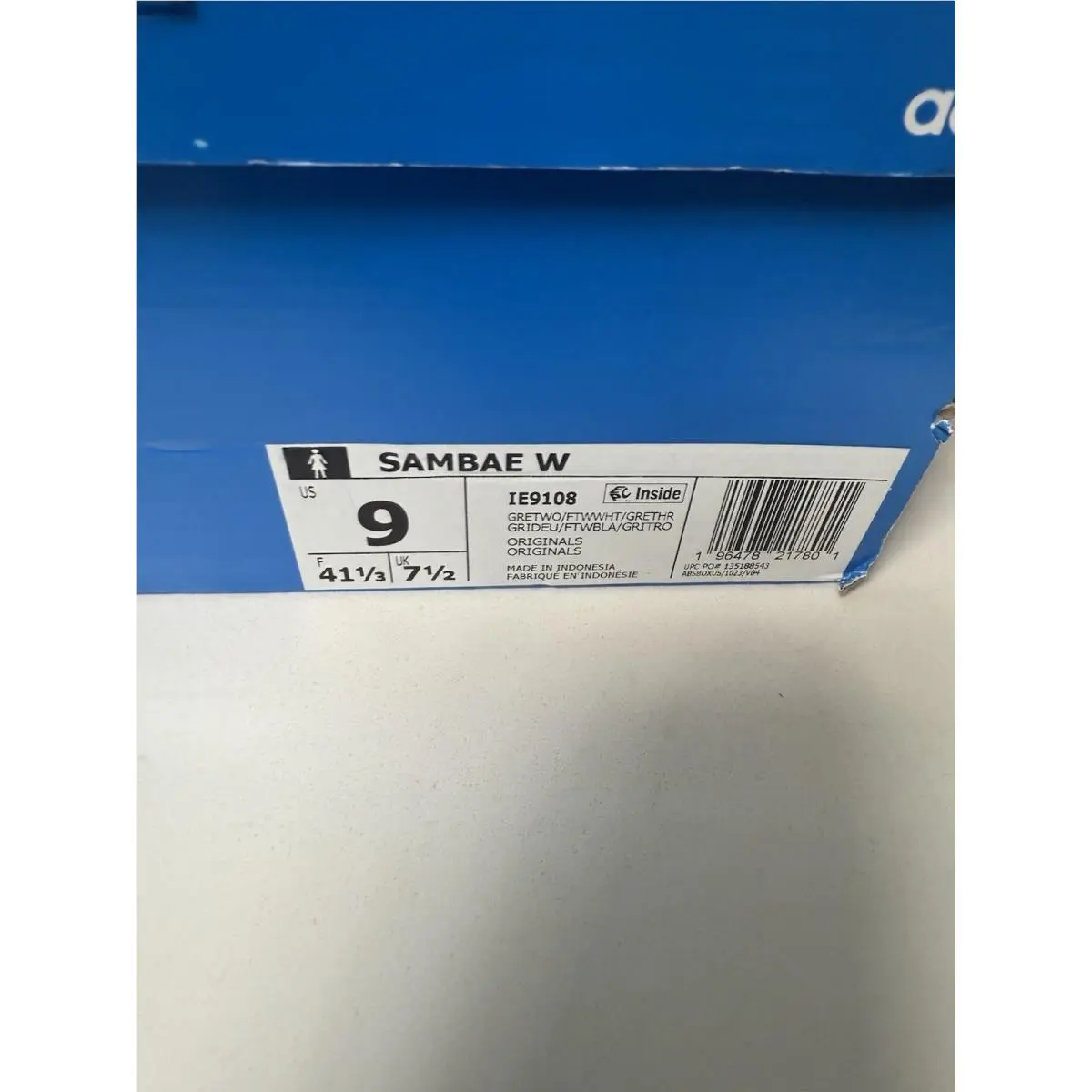 Adidas shoes - adidas Sambae - Sambae - IE9108 - Gray 13