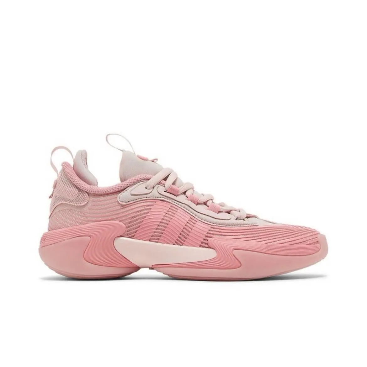 Adidas Exhibit Select 2.0 Pro Sandy Pink Basketball Shoes Women Size 11 / Men 10