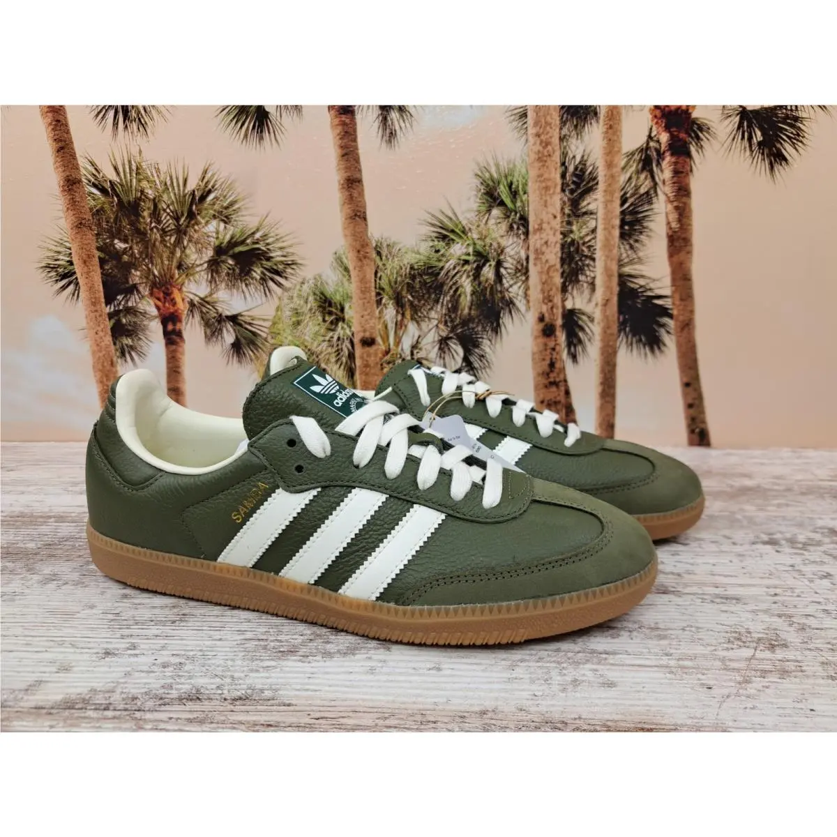 Adidas shoes - Adidas Samab OG - Samab - JR0890 - Medium Raw Khaki/Off White/Gum 0