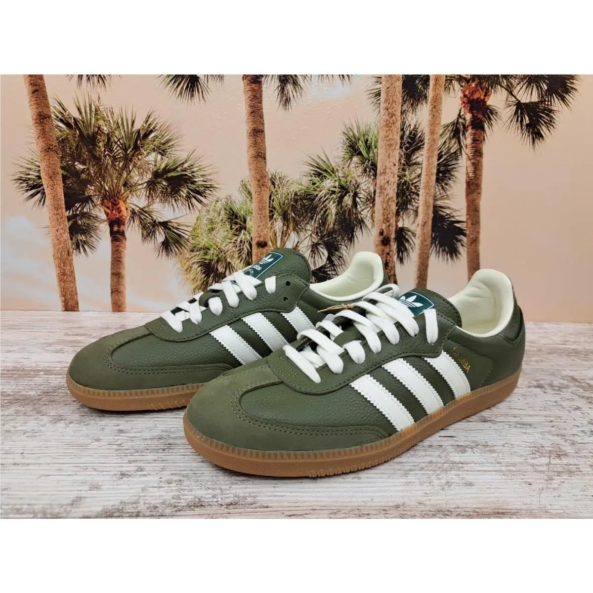 Adidas shoes - Adidas Samab OG - Samab - JR0890 - Medium Raw Khaki/Off White/Gum 2