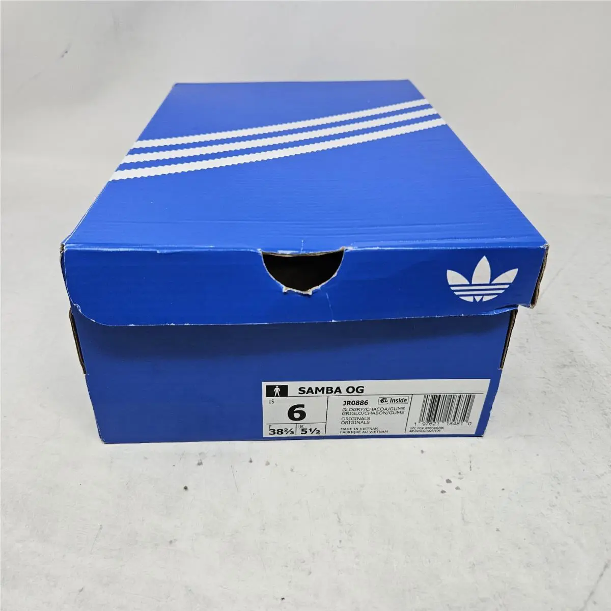 Adidas shoes - adidas Samba OG - Samba - JR0886 - Grey Charcoal (UPC: 197621184797) 4