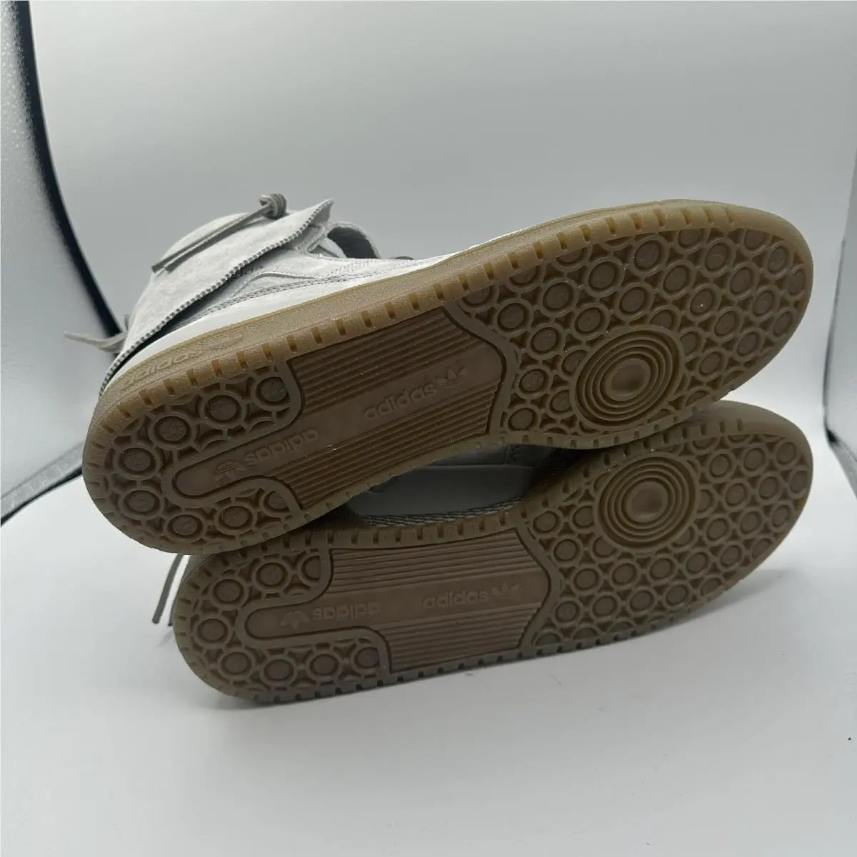 Adidas shoes - adidas Forum Hi Moc - Forum Moc - B27682 - Gray (UPC: 889767008166) 8