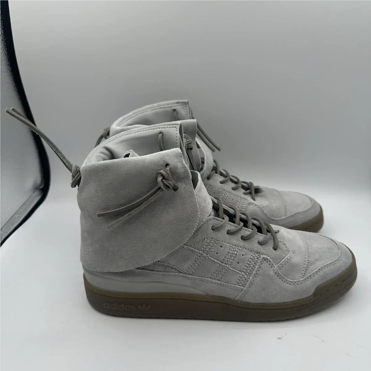 Adidas shoes - adidas Forum Hi Moc - Forum Moc - B27682 - Gray (UPC: 889767008166) 0