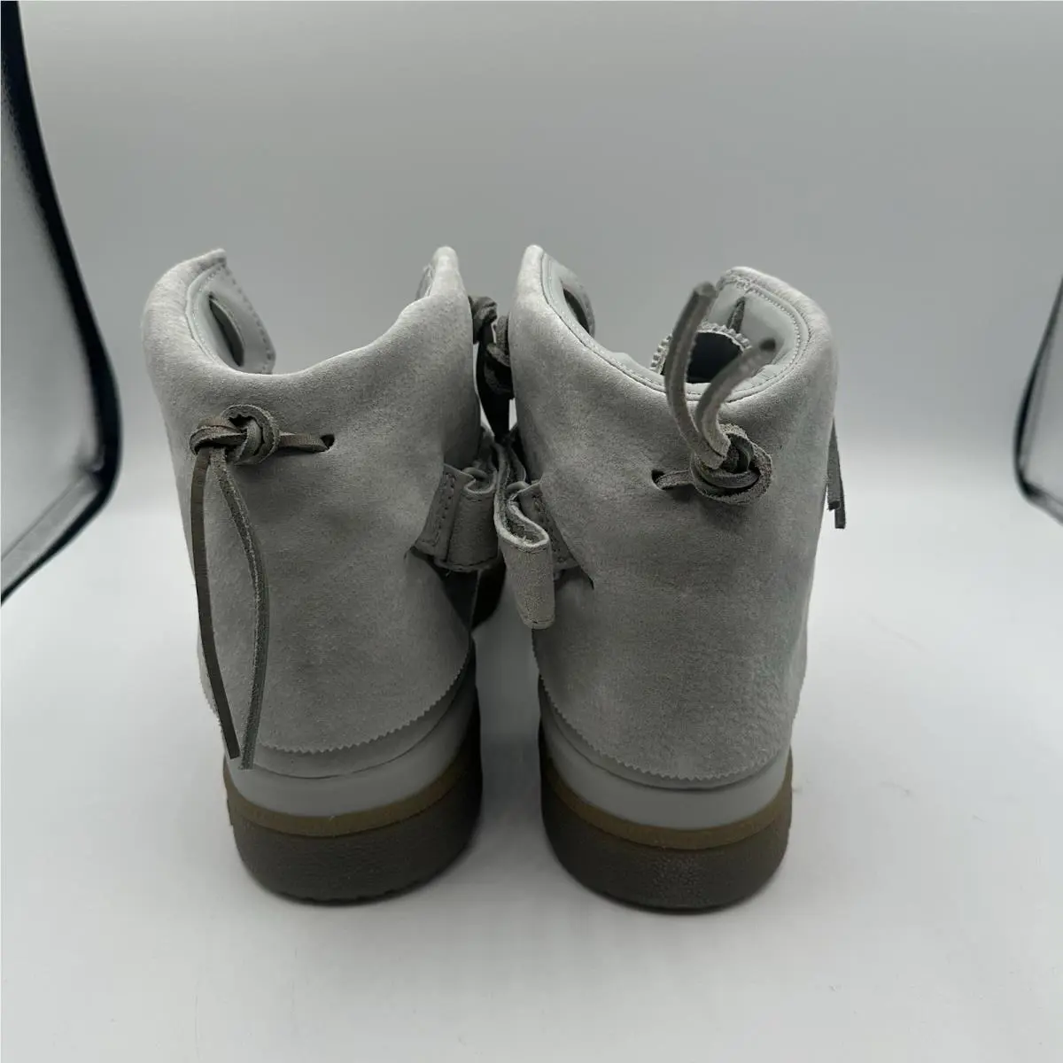 Adidas shoes - adidas Forum Hi Moc - Forum Moc - B27682 - Gray (UPC: 889767008166) 6