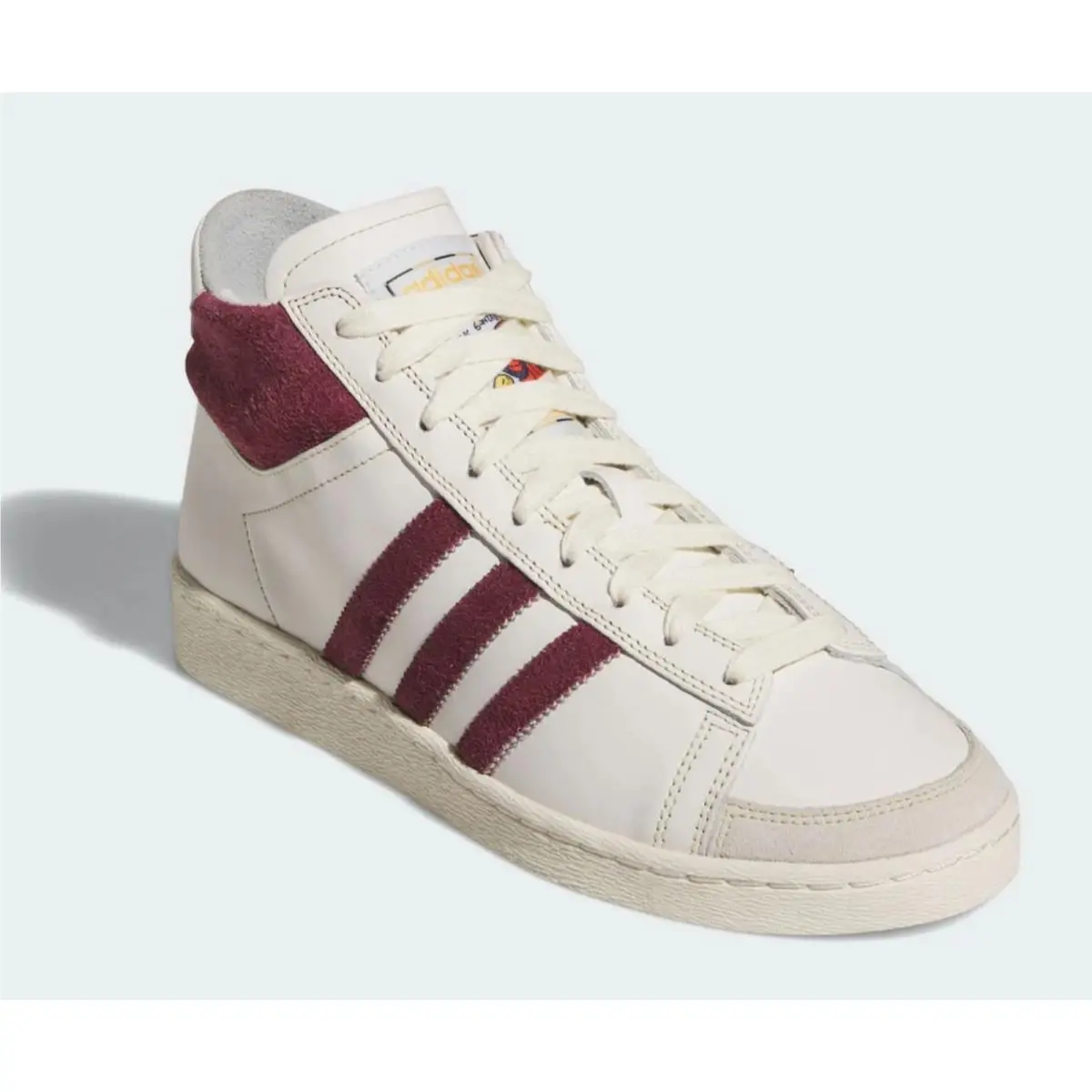 Adidas x Gonz x Jabbar HI Shoes Mens Size 11 Chalk White/shadow Red/alumina