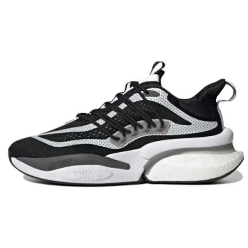 Adidas Alphaboost V1 Low Black White HQ4517 Sz 10
