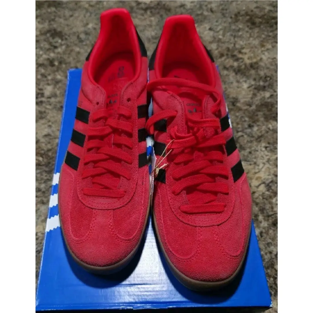 Adidas shoes - adidas Gazelle - Gazelle - JR6304 - Lucid Red, Black & Gold Metallic (UPC: 197621265229) 3