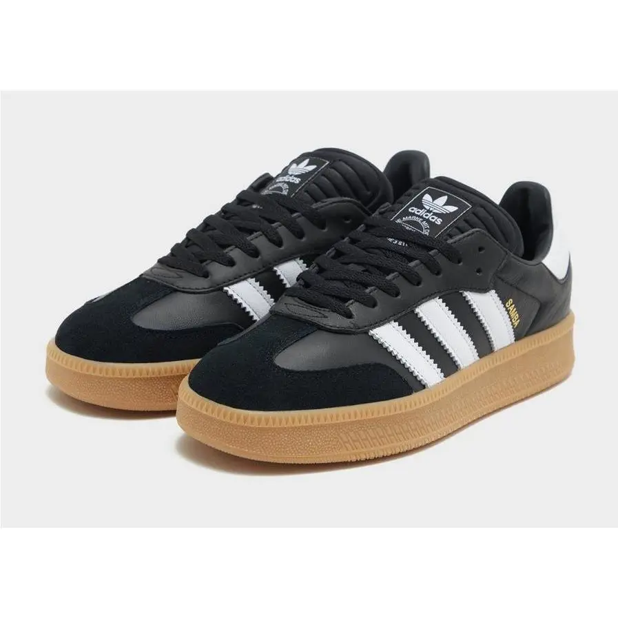Adidas Samba Xlg Low Sneaker Unisex Men 6.5 = Women 8 Shoes Black/white/gum/