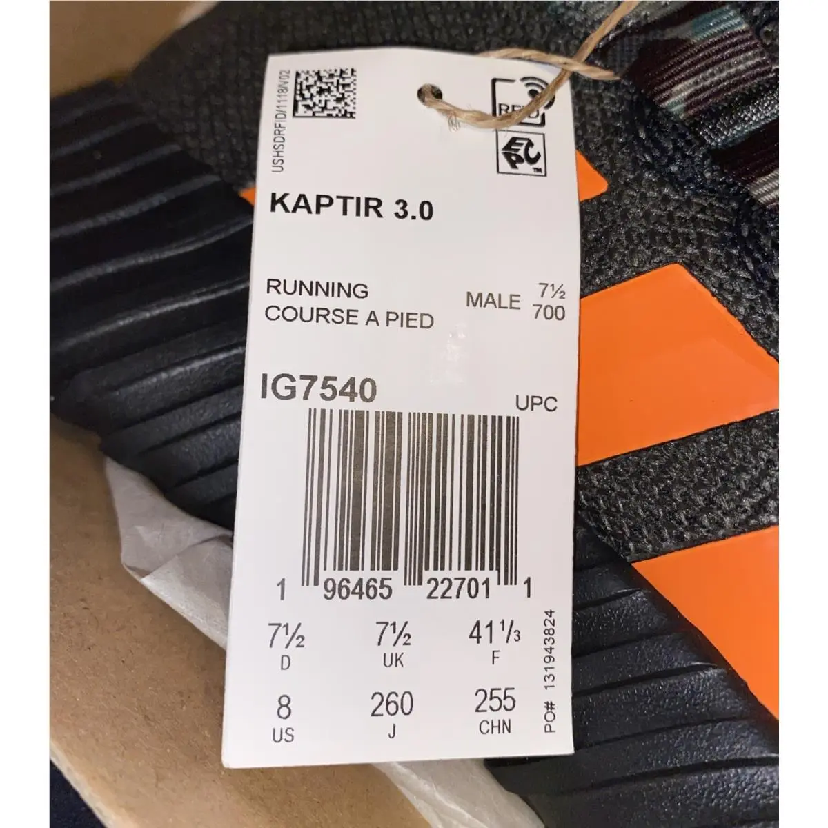 Adidas shoes - Kaptir 3.0 - Kaptir - Multicolor (UPC: 0196465227011) 12