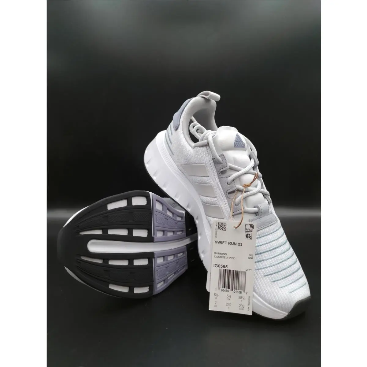 Adidas shoes - Dash Grey/Dash Grey/Magic Grey Metallic (UPC: 196465011887) 3