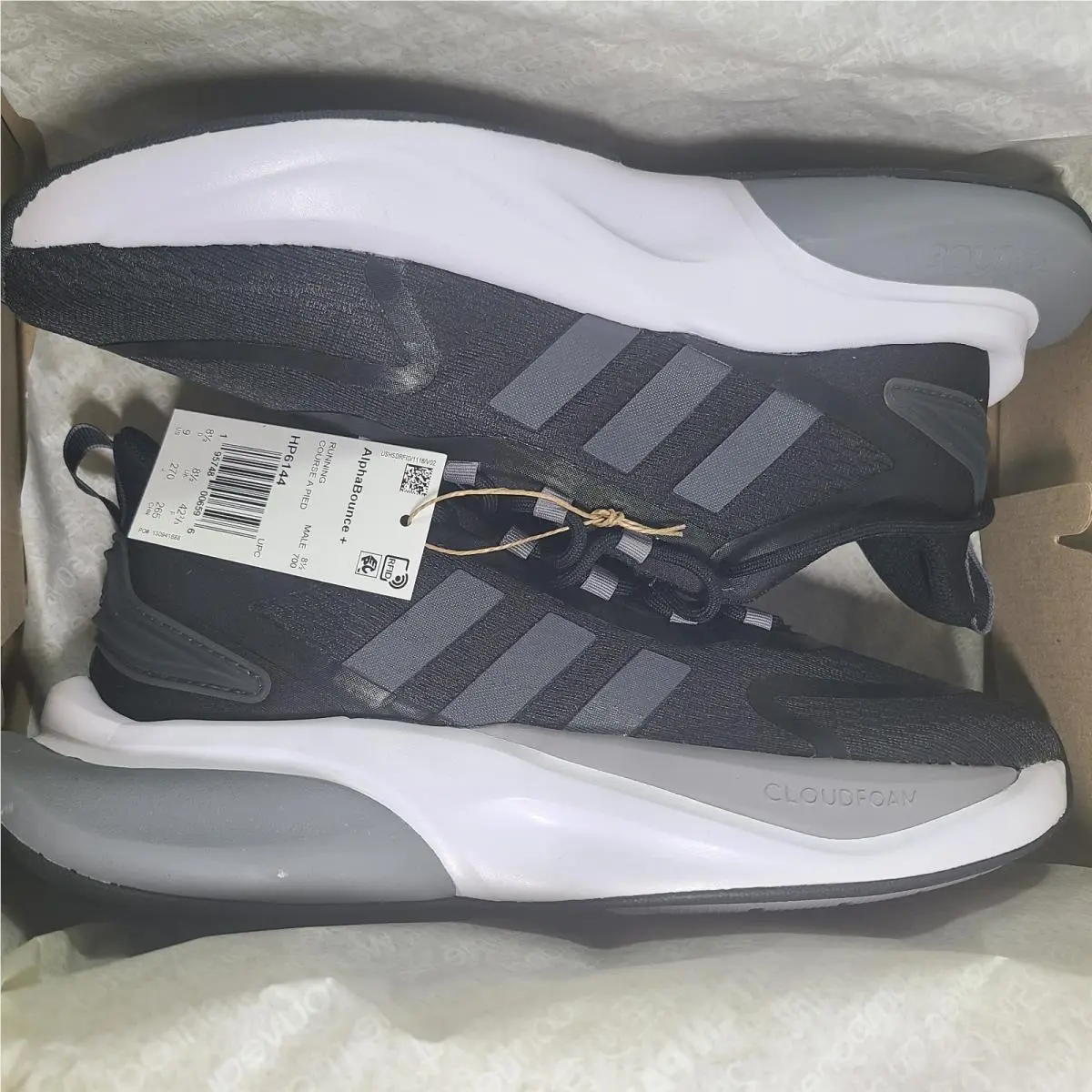 Adidas shoes - adidas Alphabounce - Alphabounce - Adidas AlphaBounce - Black (UPC: 195748006596) 10