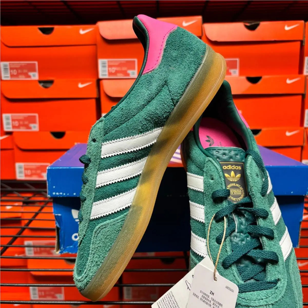 Adidas shoes - adidas Gazelle - Gazelle - Green 2