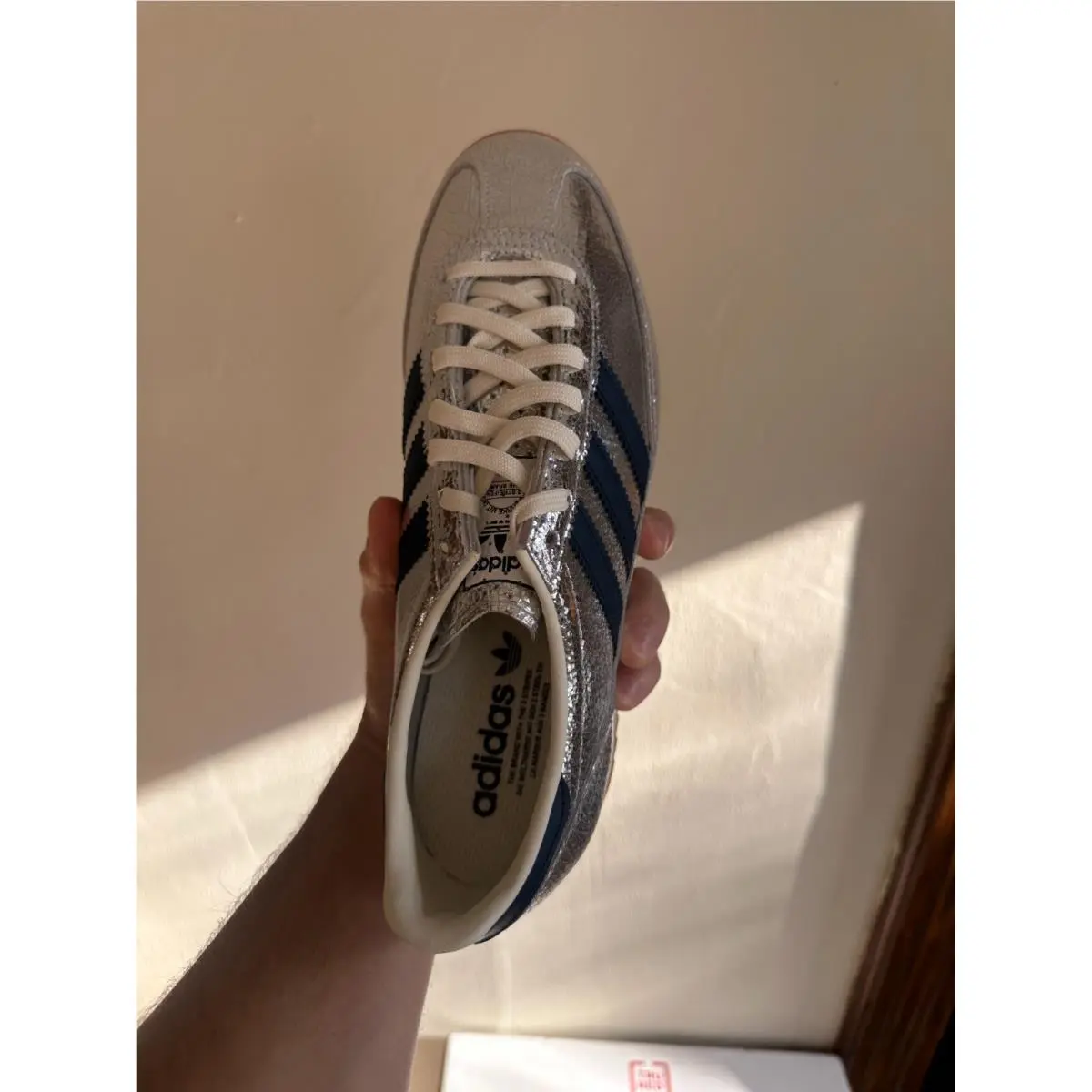 Adidas shoes - JH8654 - JH8654 - Silver metallic/college navy/off white 1