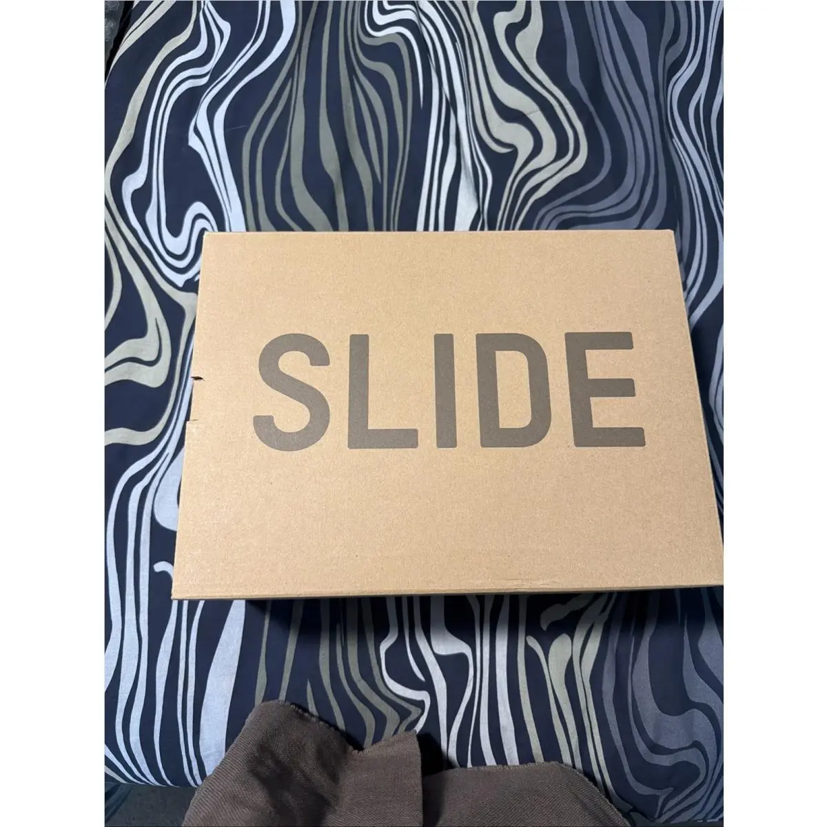 Adidas shoes - adidas Yeezy Slide - Yeezy Slide - FZ5896 - Flax/Dark Beige (UPC: 195748653479) 3